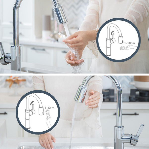 Rubinetto intelligente Ricarica USB Sensore di risparmio idrico - immagine 2