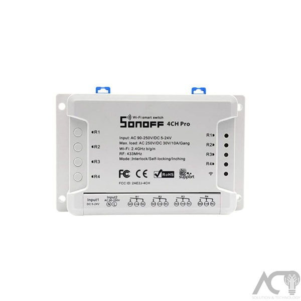 Centralina 4 canali sanoff wireless 2.4 33Mhz