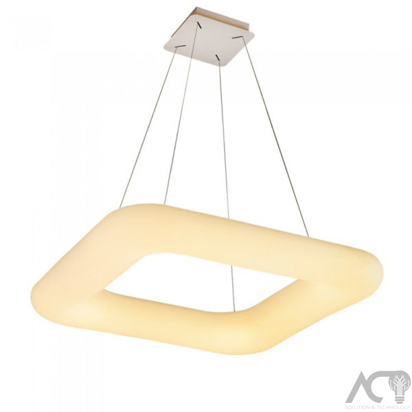 Lampadario a Led V-TAC  40W Quadrato, con Telecomando