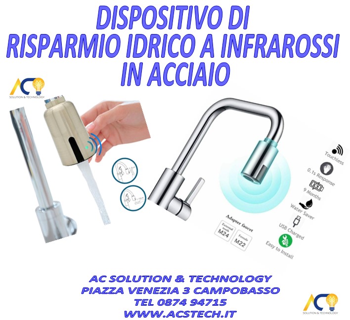 Rubinetto intelligente Ricarica USB Sensore di risparmio idrico - immagine 3