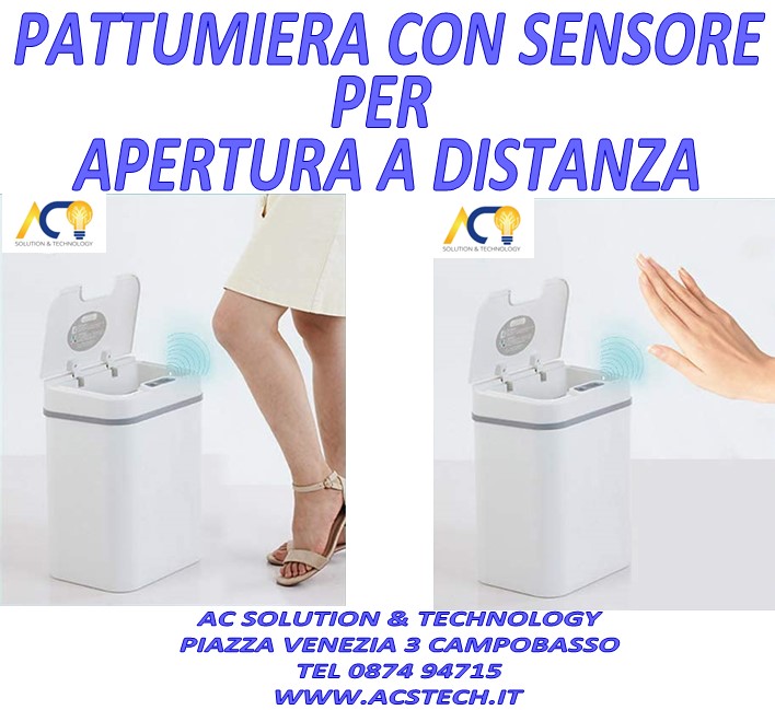 Pattumiera con sensore di Movimento a infrarossi - immagine 3