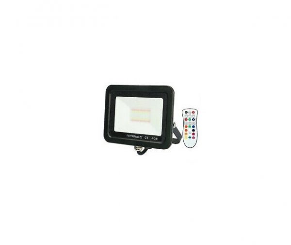 ARRANGO: FARETTO A LED RGB con telecomando IP65 - disponibile 30Watt, 50Watt e 100Watt