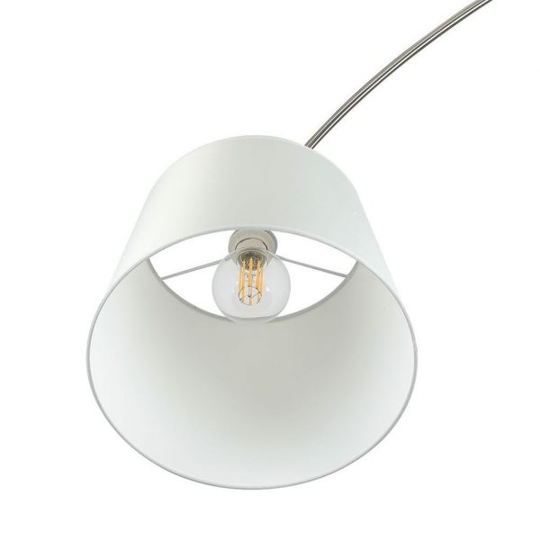 V-TAC Piantana LED Ricurva con Portalampada - immagine 3
