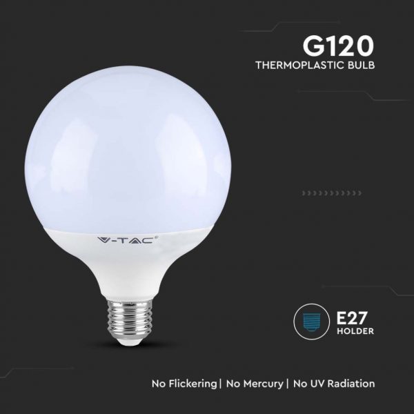 V-TAC PRO Lampadina LED Chip Samsung E27 22W G120 - immagine 4