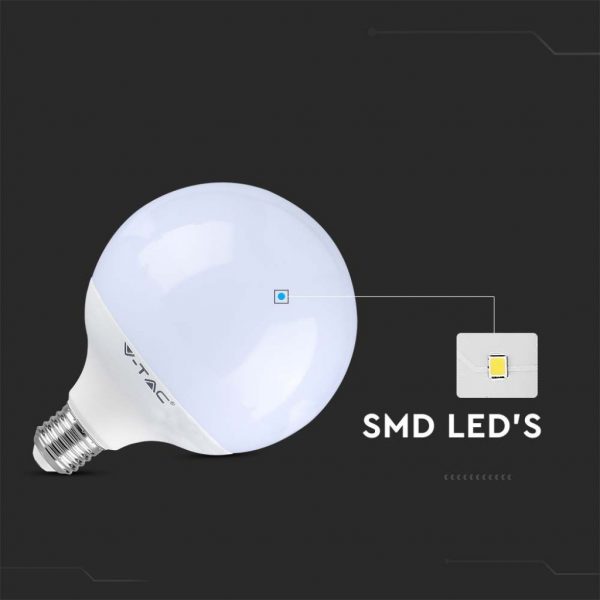 V-TAC PRO Lampadina LED Chip Samsung E27 22W G120 - immagine 5