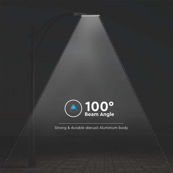 V-TAC Armatura Stradale LED 50W Grigio IP65 - immagine 9
