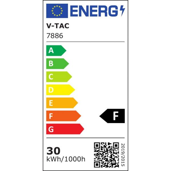 V-TAC Armatura Stradale LED 30W Colore Grigio IP65 - immagine 2