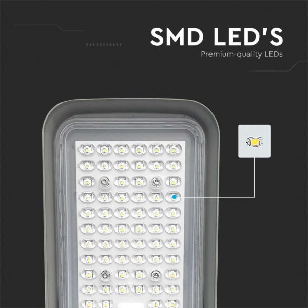 V-TAC Armatura Stradale LED 30W Colore Grigio IP65 - immagine 5