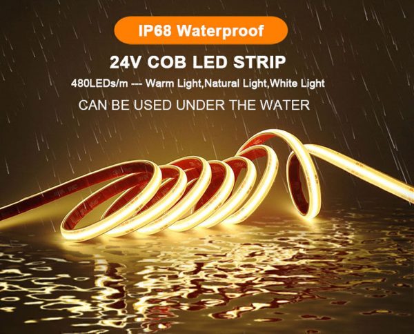 Striscia LED COB IP68 150W 10mt