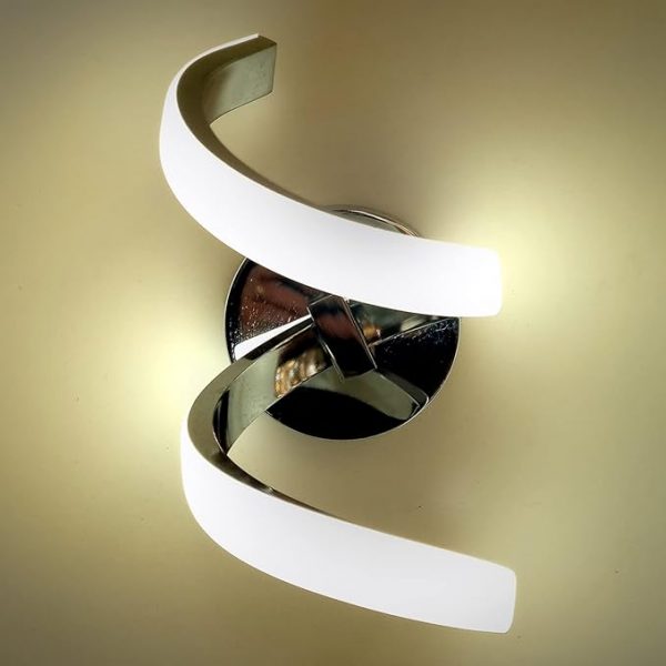 Applique moderno a led illuminazione per interno da parete a muro - immagine 4