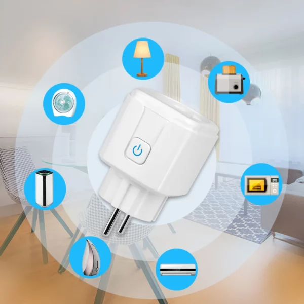 MiBoxer - Presa intelligente Wi-Fi da 16A (UE e FR) - immagine 4