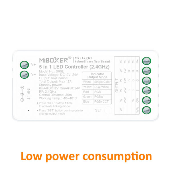 Low power consumption 5 in 1 LED Controller (2.4GHz - immagine 2